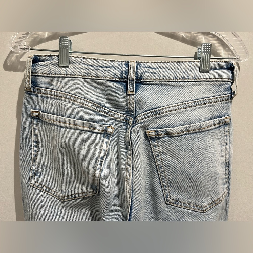 Express Straight Ripped Jeans - Picture 4 of 6